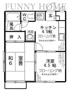 東京都杉並区和泉3【アパート】の間取り