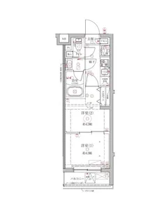 東京都中野区鷺宮4【マンション】の間取り