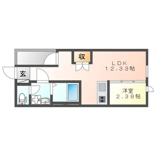 LIBERTA(リベルタ)【1階】の間取り