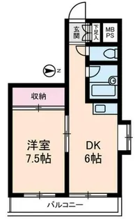 三桃マンション【2階】の間取り