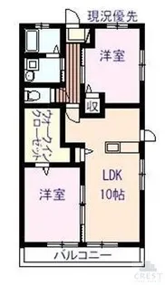 マルベリーB【2階】の間取り