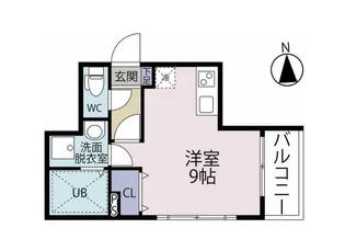 liberty長町南【1階】の間取り