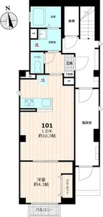 東京都豊島区池袋2【マンション】の間取り