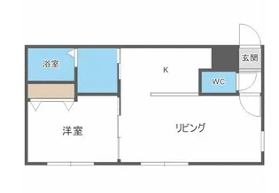TONY TOWER KITAHIROSHIMA【2階】の間取り