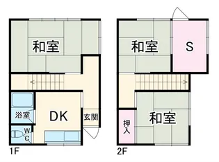 千葉県市川市曽谷3【一戸建】の間取り