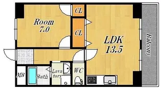 ★アネックス塚本【3階】の間取り