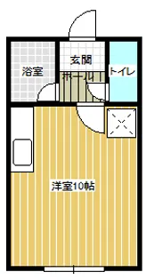 クリーンコーポ藍【1階】の間取り