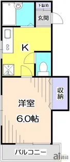 東京都杉並区下井草5【アパート】の間取り