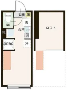東京都練馬区東大泉3【アパート】の間取り