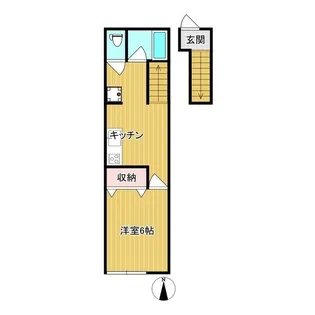 ヴェルデ戸祭【2階】の間取り