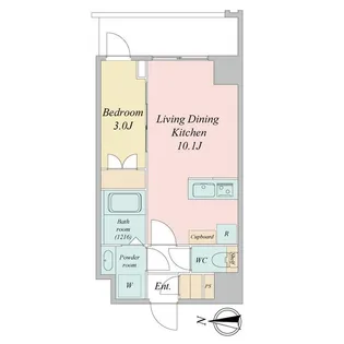 埼玉県川口市本町1【マンション】の間取り