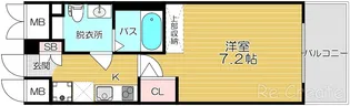 大阪府大阪市浪速区大国1【マンション】の間取り