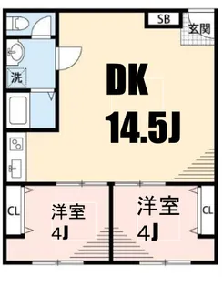 長者町ビジネスマンション【1階】の間取り