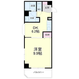 グレイス第8マンション【5階】の間取り