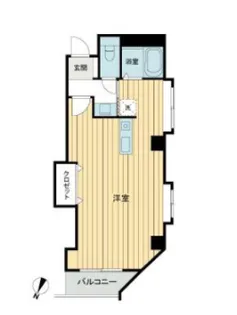 Relief不動前【2階】の間取り