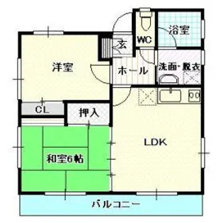 都荘【2階】の間取り