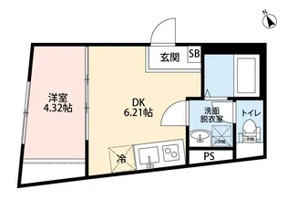 SPOY戸越銀座の間取り