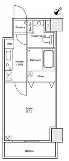 ベルペトラ【2階】の間取り