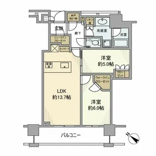 Brillia THE TOWER 東京八重洲アベニュー【3階】の間取り