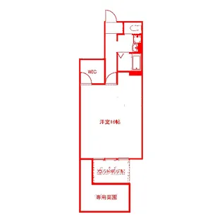 プリムヴェール【2階】の間取り
