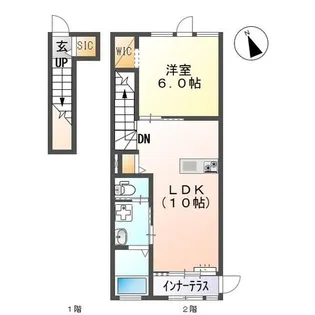 silence hills【2階】の間取り