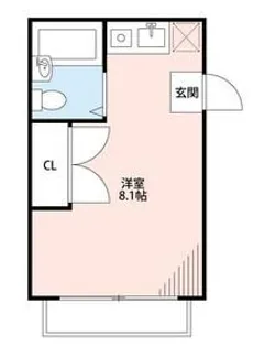 いつきレジデンス弐番館【1階】の間取り