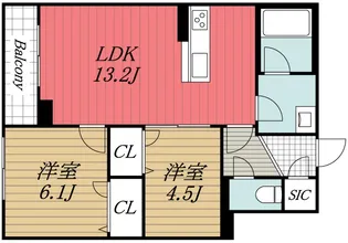 千葉県市原市姉崎西3【マンション】の間取り