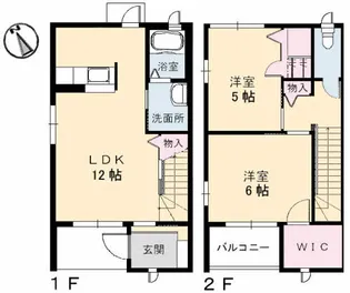ソレイユ東雲の間取り