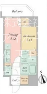 セレニテ日本橋エクラ【9階】の間取り