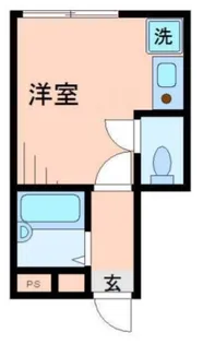 バーミープレイス桜上水III【1階】の間取り