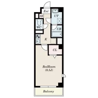 スプリームサカイ【4階】の間取り