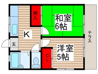 ポエム88【1階】の間取り