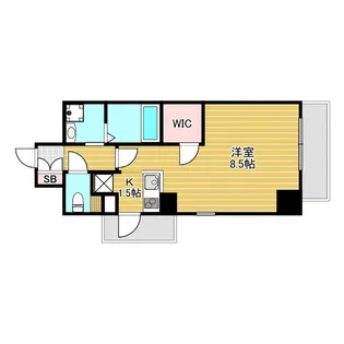 アンソレイユ【2階】の間取り