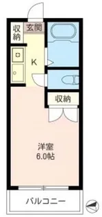 金子ハイム【1階】の間取り
