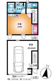 GARAXIA Bの間取り