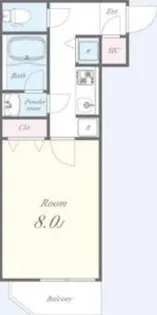 セイワパレス福島駅前【2階】の間取り