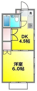 ハーバードハイツ【1階】の間取り