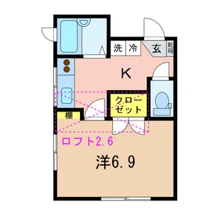 トッポ【1階】の間取り