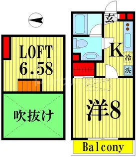 エル・アミティエ【1階】の間取り