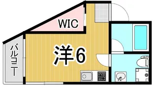 ヴェスパーマティーニ亀有【2階】の間取り