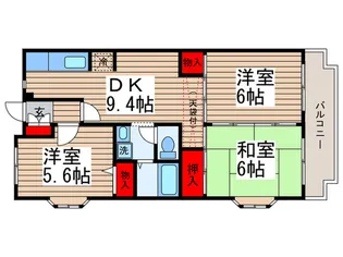 プランド-ル吉野【4階】の間取り