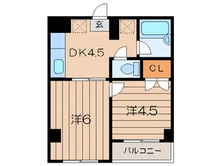 ア-クサニ-フラット【2階】の間取り