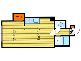 メゾンエクレ-レ中の島【9階】の間取り