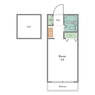 アーバンL A棟【2階】の間取り