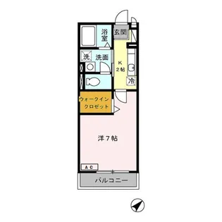 サニーコート【2階】の間取り