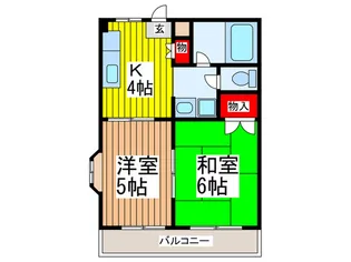 ロイヤルハイツ【3階】の間取り