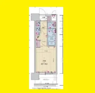 プレサンス神崎川ファインブレス【2階】の間取り