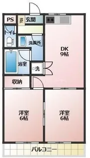 SKビル拾壱番館【3階】の間取り