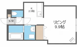 シャングリラ恵み野【2階】の間取り