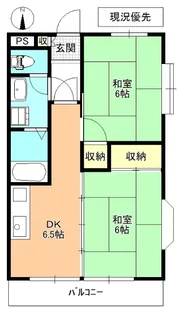 大成コート稲田 A棟【3階】の間取り